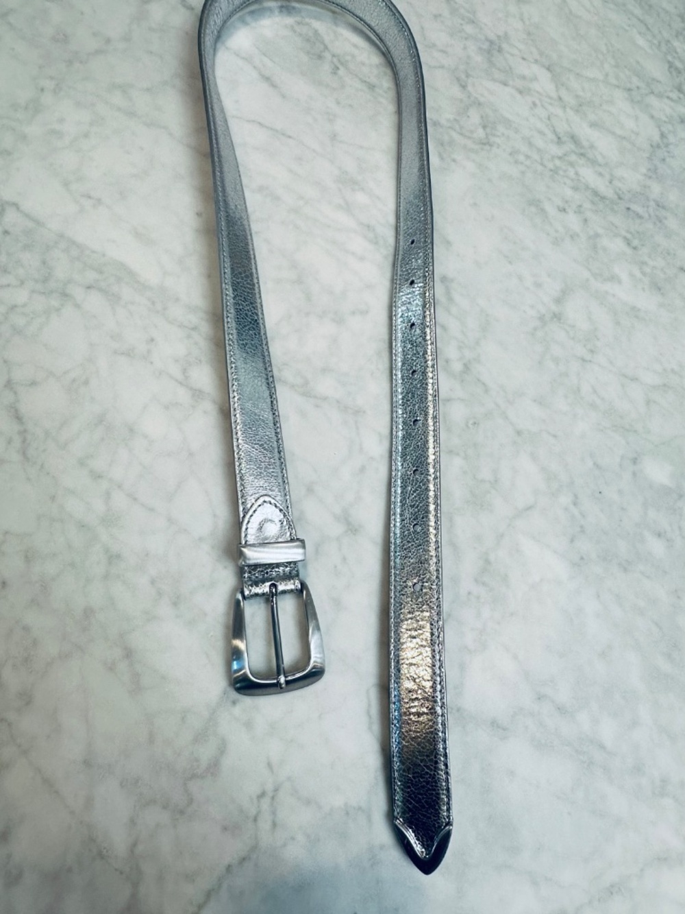 KHAITE Silver belt, size M/L - Picture 6 of 6